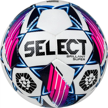 Мяч футбольный Select BRILLANT SUPER FIFA PFL v24 белый, синий Уни 5 361596-526