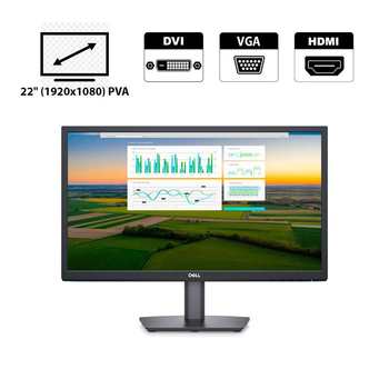 Монитор Dell S2240T / 22" (1920x1080) PVA Touch / VGA, DVI, HDMI + Кабель питания б/у