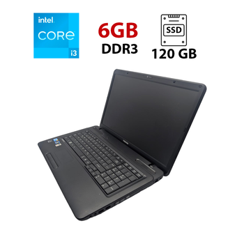 Ноутбук Medion Akoya E6228 / 15.6" (1366x768) TN / Intel Core i3-2350M (2 (4) ядра по 2.3 GHz) / 6 GB DDR3 / 120 GB SSD / Intel HD Graphics 3000 / WebCam б/в