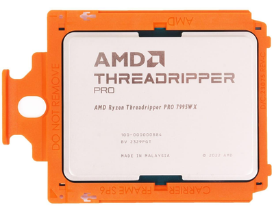 Процесор AMD Ryzen Threadripper PRO 7995WX (100-000000884) (Socket TR5, 192T, 5.1 ГГц, Tray)