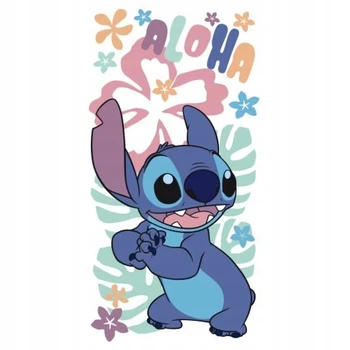 Пляжний рушник швидкого висихання, дитячий Aymax Disney Lilo and Stitch, Ліло і Стітч, 70 x 140 см (5407010074536)