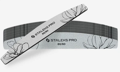 Пилка полумесяц минеральная Staleks EXPERT 40 80/80 грит 1 шт