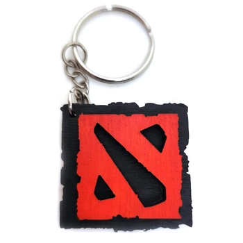Брелок DOTA 2 "Logo" Двухсторонний 4х4 см (EW817545423)