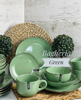 Набір посуду 8 пр Ardesto Bagheria Pastel green AR0008GGC