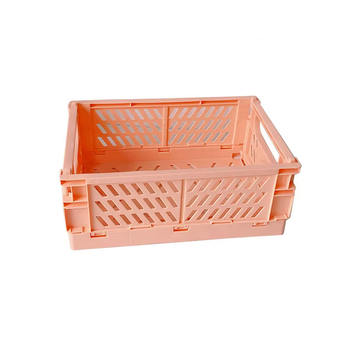 Кошик із пластику з ручками 25.5×15×9.7см помаранчевий