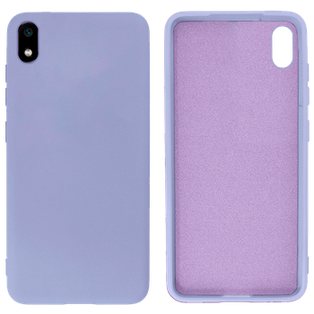 Чехол Silicone case Camera Protective для Xiaomi Redmi 7A (13) лиловый Lilac
