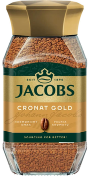 Кава розчинна Jacobs Cronat Gold банка 200 г