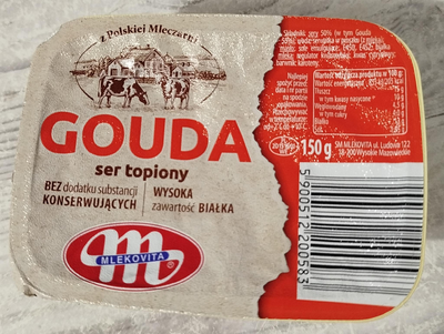 Сир плавлений GOUDA MLEKOVITA 150 г