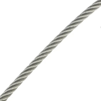 Трос нержавеющий DIN 3053 ø1мм 1х19 (250пог.м) [91CTR0N91CTR001120] Metalvis