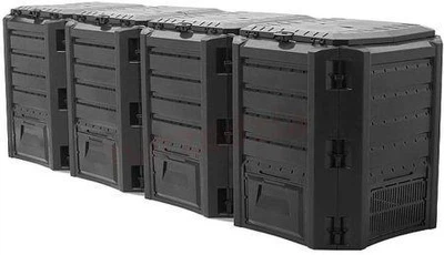 Компостер садовий Prosperplast Module Compogreen 1600L Black (5905197595443)