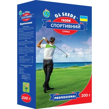 Газонная трава Gl Seeds Спортивная / 0,2 кг