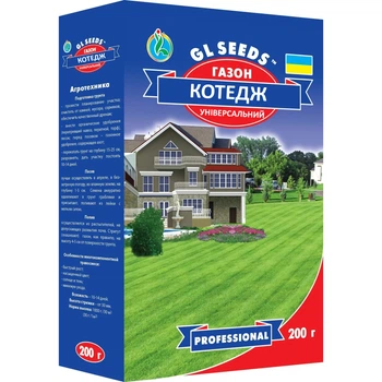 Газонная трава Gl Seeds Коттедж / 0,2 кг