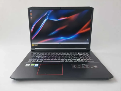 Ноутбук Acer Nitro 17 I5 10300H/RTX 3060/RAM 16GB/SSD 512GB/IPS 120Hz Б\В