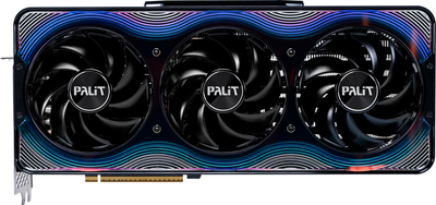 Відеокарта Palit PCI-Ex GeForce RTX 5070 Ti GameRock 16GB GDDR7 (256bit) (2452/28000) (HDMI, 3 x DisplayPort) (NE7507T019T2-GB2030G)
