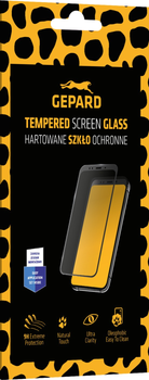 Szkło hartowane Gepard Edge Full Glue do Apple iPhone 15 Pro Black (GEP TGL IPH15 PRO)