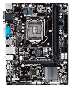 Материнська плата Gigabyte GA-H81M-D2V (s1150, Intel H81, PCI-Ex16) (б/в)