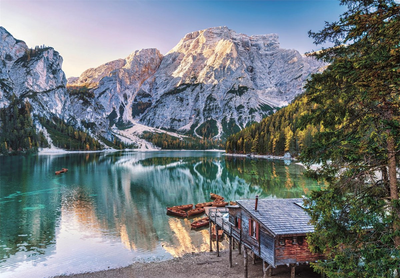 Puzzle Clementoni High Quality Emerald Lake Braies 1000 elementów 39887 (8005125398874)