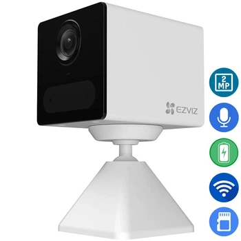 2 Мп Wi-Fi камера с аккумулятором Ezviz CS-CB2 (1080P,WH)