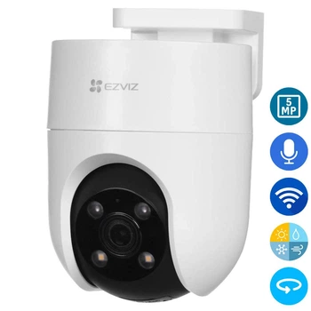 5 Мп облачная поворотная Wi-Fi камера Ezviz CS-H8c Pro 3K (CS-H8c (5MP))