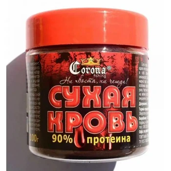 Активатор клева Corona Fishing Сухая кровь 90% 100 г