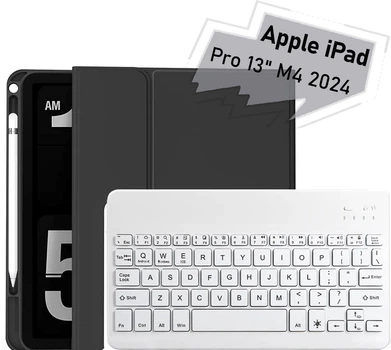 Чехол-клавиатура для планшета BeCover для Apple iPad Pro 13" M4 2024 с креплением для стилуса Apple Pencil Black (BC_713003)
