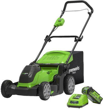 Газонокосарка акумуляторна GreenWorks G40LM41K4