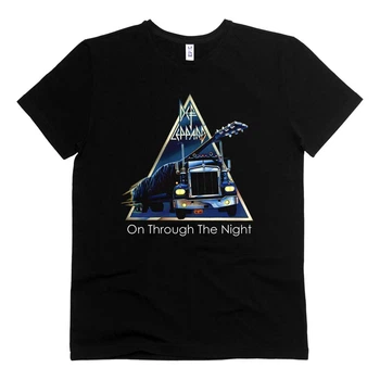 Футболка EPIC мужская Def Leppard - On Through The Night черная размер XL