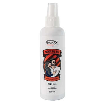 Лосьйон для росту волосся Minox з minoxidil 5%, 200 мл