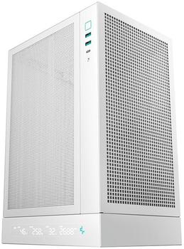 Корпус DeepCool CH170 Digital White (R-CH170-WHNPI0D-G-1)