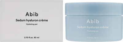 Увлажняющий крем для лица Abib Hyaluron Creme Hydrating Pot с гиалуроновой кислотой 80 мл (8809864750333)