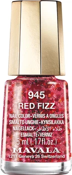 Лак для ногтей Mavala Fizzy Collection 945 Red Fizz 5 мл (7618900909458)