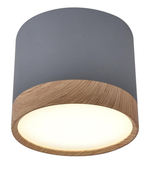 Точечный светильник Candellux Tuba Серый (2275925)