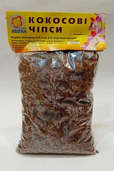 Кокосовые чипсы Трейд Квітка 0,5 л