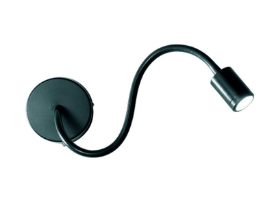 Настенный спот Ideal Lux Focus AP1 Nero (id097190)