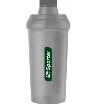 Шейкер Shaker bottle 700 ml Sporter Silver