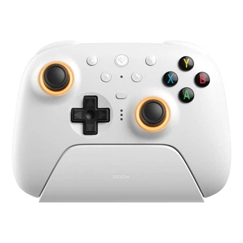 Геймпад 8BitDo Ultimate 2 для Windows та Android, ігровий контролер TMR, Ефект Холла Білий