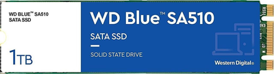SSD накопичувач WD Blue SA510 M.2 1 TB (WDS100T3B0B)