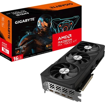 Відеокарта GIGABYTE AMD Radeon RX 7800 XT Gaming OC 16GB/GDDR6/256-bit