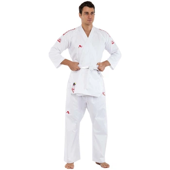 Кимоно для карате белое Arawaza WKF Approved 9790-1 рост 150см плотность 240г/м2