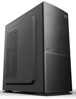 Корпус 2E ALFA Black, без БЖ, Mid Tower, для ATX / Micro ATX / Mini ITX, 2xUSB 2.0, 1xUSB 3.0, 1x120 мм Fan (2E-G650)