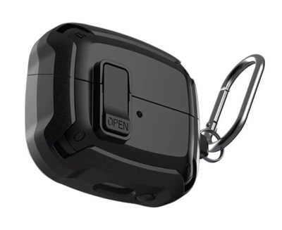 Чехол Primo Secure Cover для наушников Samsung Galaxy Buds 3 / Buds 3 FE (2025) / 3 Pro - Black