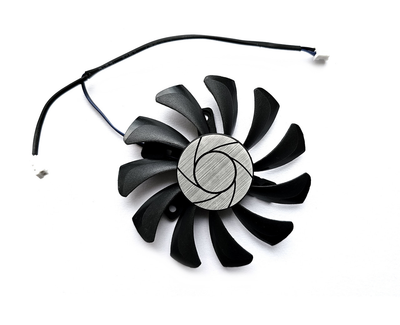 Вентилятор кулер ONG HUA для відеокарти MSI GTX 1050ti 1650 75 мм 2-pin HA8010H12F-Z (XY-D08010SM HA8010H12C-Z) (№41.01)