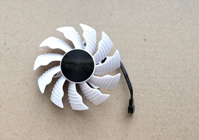 Вентилятор кулер для видеокарты Gigabyte RTX 3070Ti 3080 Ti 3090 Vision (orgnl) PowerLogic 83 мм PLA09215S12H (T129215SU GA92S2U GA82S2U T128015SU) (№415.83)