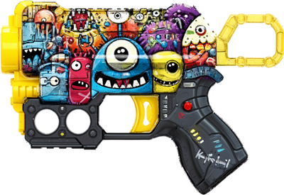 Іграшкова зброя Maya Toys Бластер Монстри (JLX8647-2)