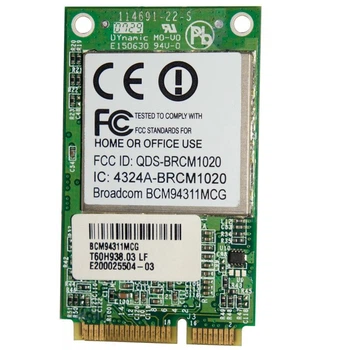 WIFI Модуль Broadcom BCM94311MCG (54 Mbps, mini PCI-E, 2.4 GHz) Б/У