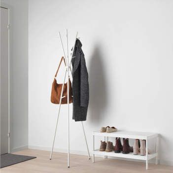 Напольная вешалка для одежды EKRAR IKEA 104.155.94 белый