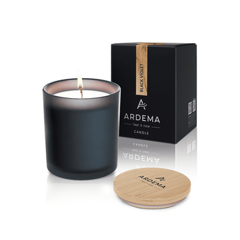 Аромасвеча ARDEMA BLACK VIOLET 200 г (181007B)
