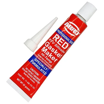 Герметик для прокладок ABRO RED RTV Silicone 350 - З 85 г.