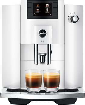 Кавомашина JURA E6 Piano White EC