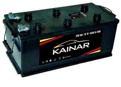 Автомобільний акумулятор Kainar STANDART 230 А-год бокова (+/-) (1350EN) 518х274х238 мм (K230 141 3)